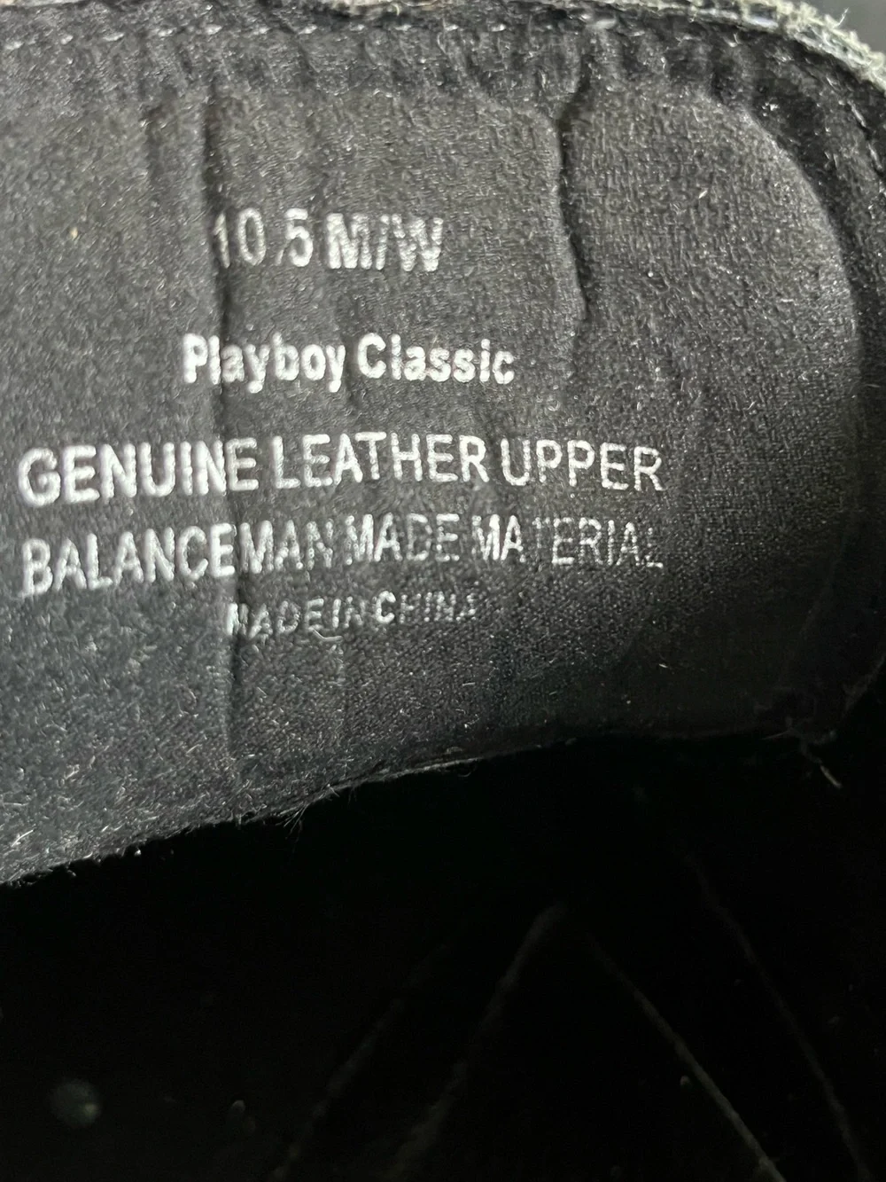 The Original British Walkers Men’s Playboy High Top Black Chukka Boot 10.5 M/W